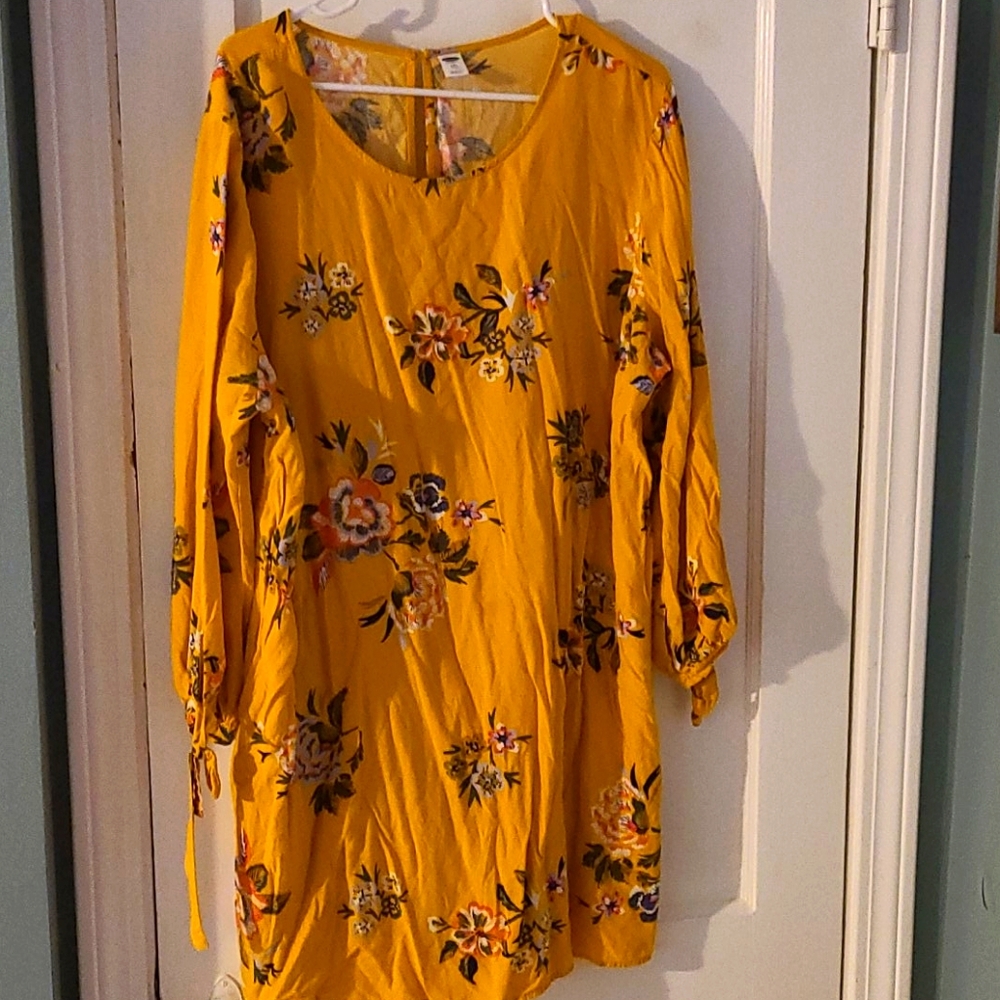 Cotton Floral Dress